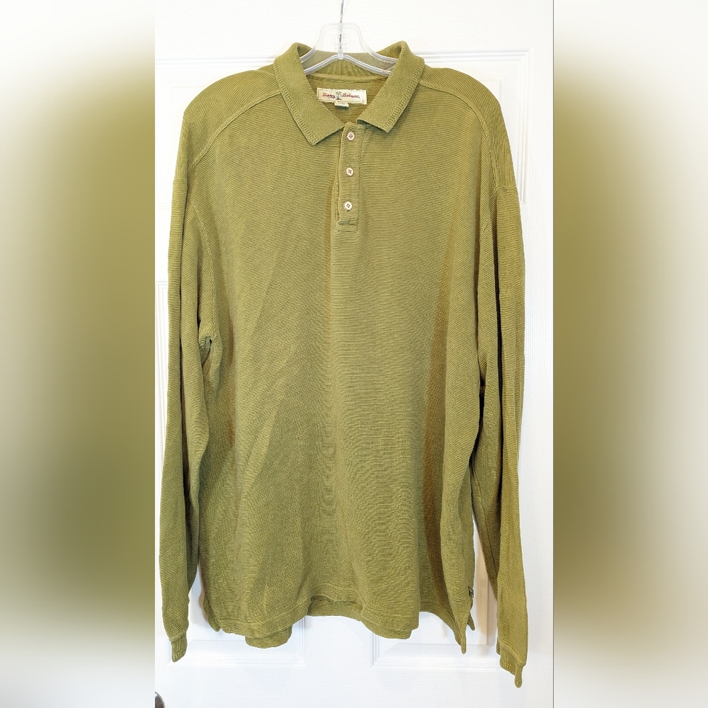 Tommy Bahama Olive Green Polo Shirt
